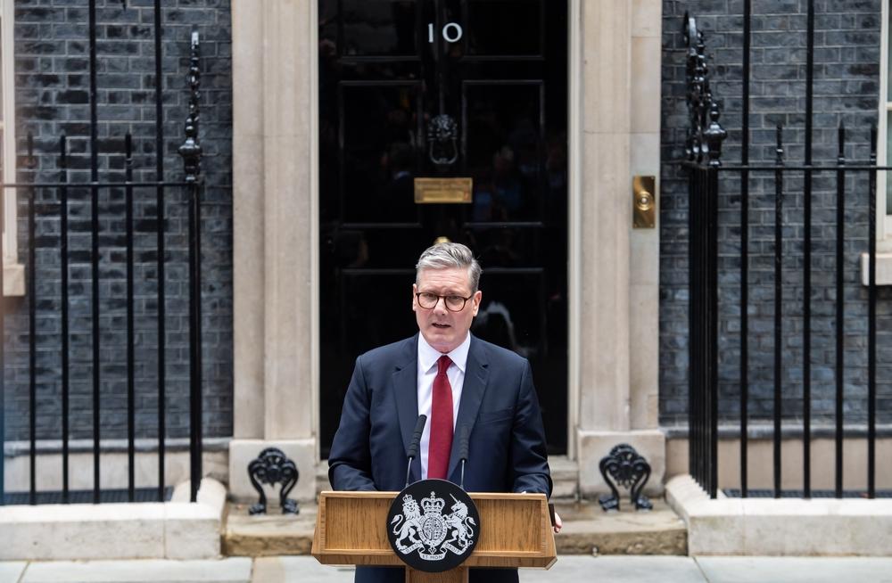 Prime Minister Keir Starmer delivers his first speech as UK premier.