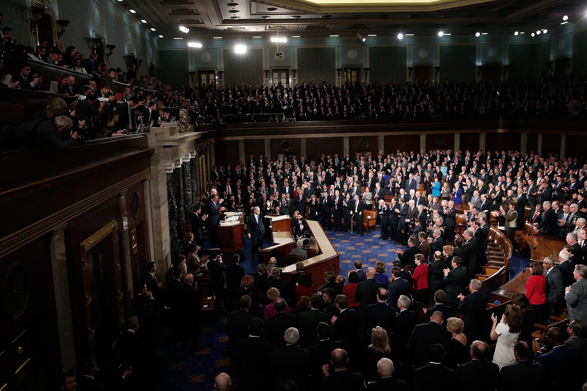 Members of Congress give Israeli Prime Minister Benjamin Netanyahu a standing ovation during his 2015 address.